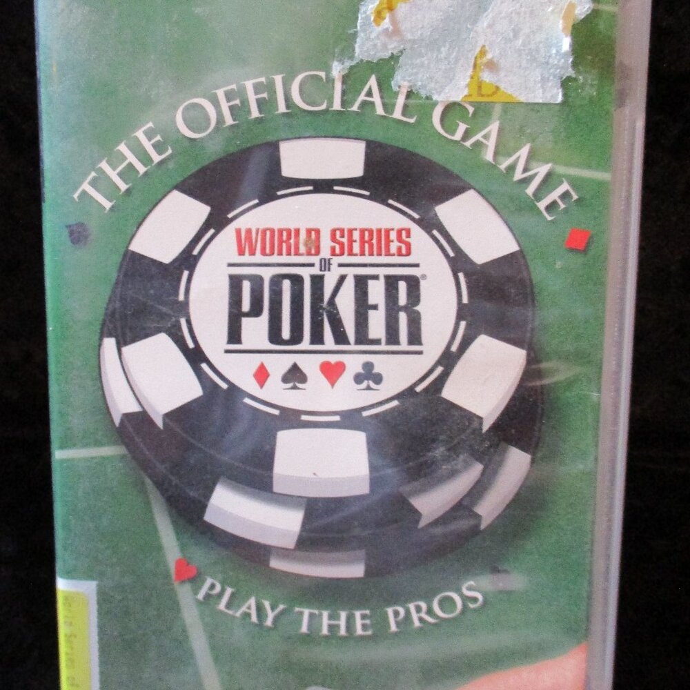 Pre-Owned 2005 Activision PSP World Series of Poker Video Game Untested